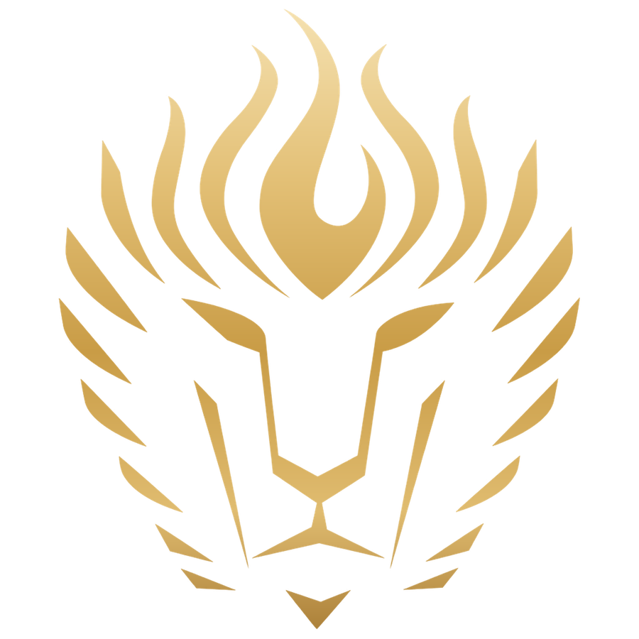 Логотип JOI Consulting Group — золотой знак группы